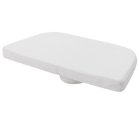 Fotel kosmetyczny WEELKO® NUUNA® CARE 4 PLUS obrotowy 180° z pełno ruchomym zagłówkiem i podświetleniem | bez lub z podgrzewanym materacem