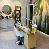 Taboret kosmetyczny ARTECNO® ZENITH | wybierz kolor tapicerki i rodzaj podstawy