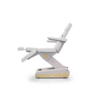 Fotel podologiczny NAGGURA® SWOP P3 PRO podświetlany z pilotem i tapicerką z technologią Permablok 3© odporną na plamy, zarazki i UV 