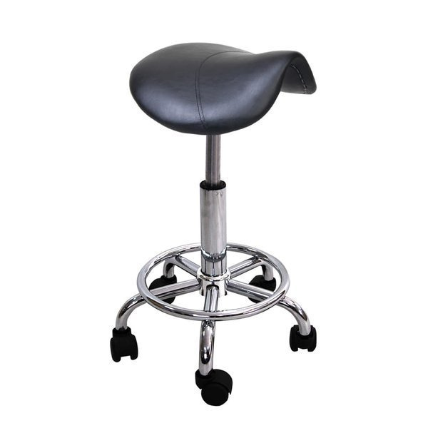 Taboret kosmetyczny Panda Chin II - podstawa 4Q / Taboret fryzjerski