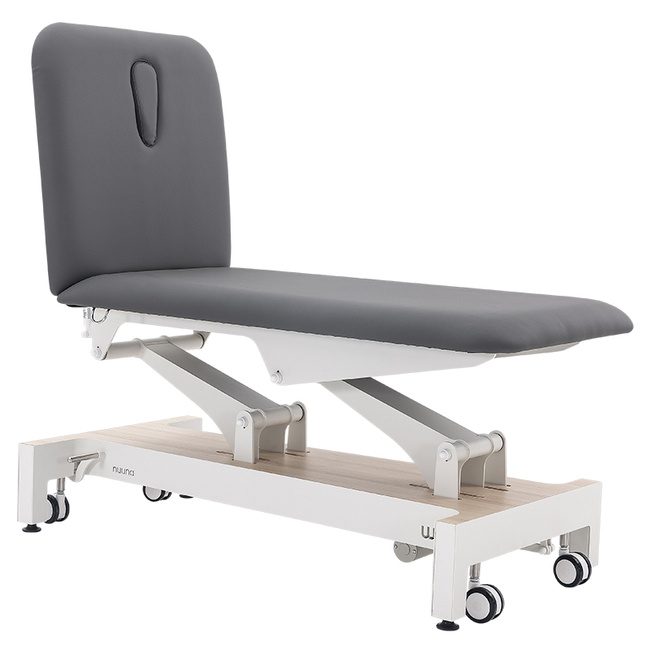 Łóżko kosmetyczne WEELKO® NUUNA® SENSE z uchylnym oparciem w górę i w dół | Leżanka NUUNA® FIZJO