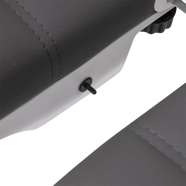 Fotel kosmetyczny WEELKO® SIMUS GYN obrotowy 110° z podpórkami ginekologicznymi i pełno ruchomym zagłówkiem