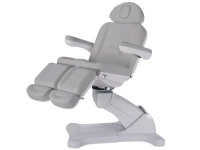 Fotel podologiczno-kosmetyczny obrotowy 120° MEDIZIO EDERA E5 | bez lub z podgrzewanym materacem | wysyłka 24h