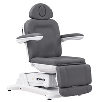 Fotel kosmetyczny WEELKO® SIMUS obrotowy 110° z funkcją ginekologiczną z pełno ruchomym zagłówkiem i sterowaniem nożnym