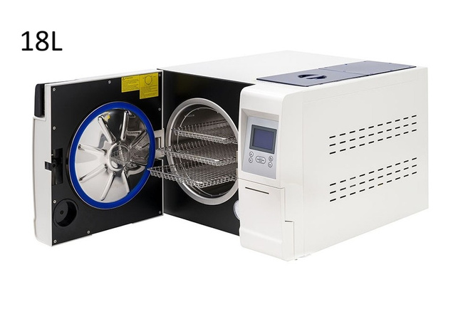 Autoklaw YESON E BLACK z ekranem LCD klasa B z drukarką 8L,12L,18L,22L i PASZPORTEM | GRATIS SZKOLENIE