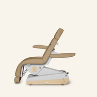 Fotel kosmetyczny NAGGURA® SWOP B4 UP GR z podgrzewanym materacem i tapicerką SOFT PU NAGGURA® SKIN odporną na wirusy, plamy i UV | 3 kolory 