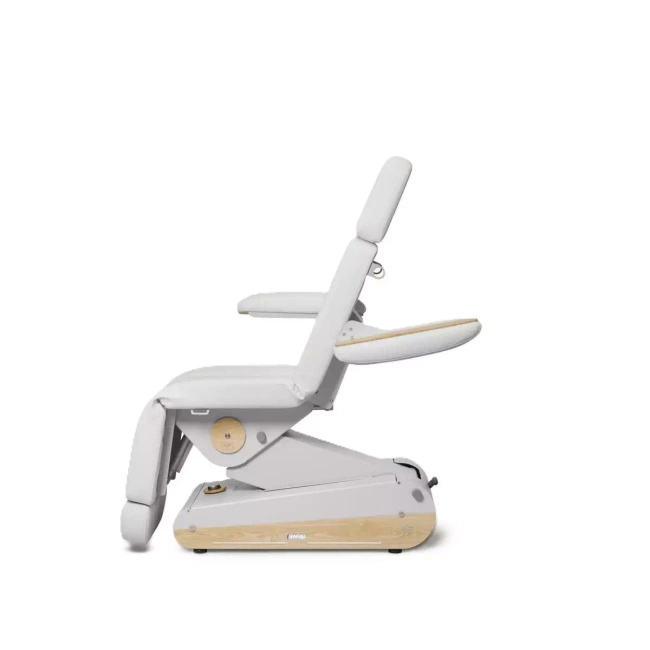 Fotel kosmetyczny NAGGURA® SWOP B4 UP GR z podgrzewanym materacem i tapicerką SOFT PU NAGGURA® SKIN odporną na wirusy, plamy i UV | 3 kolory 