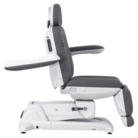 Fotel kosmetyczny WEELKO® SIMUS GYN obrotowy 110° z podpórkami ginekologicznymi i pełno ruchomym zagłówkiem