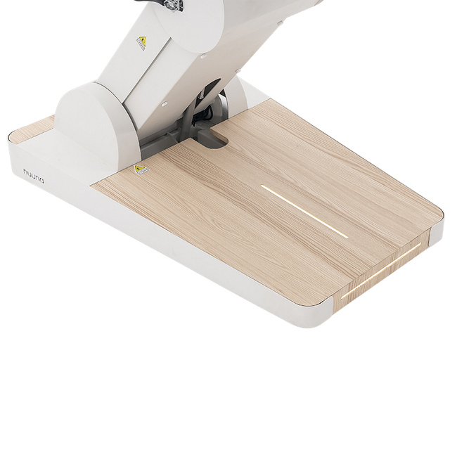 Fotel kosmetyczny WEELKO® NUUNA® CARE 4 PLUS obrotowy 180° z pełno ruchomym zagłówkiem i podświetleniem | bez lub z podgrzewanym materacem