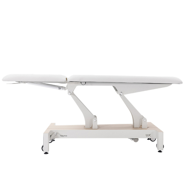 Łóżko kosmetyczne WEELKO® NUUNA® SENSE z uchylnym oparciem w górę i w dół | Leżanka NUUNA® FIZJO