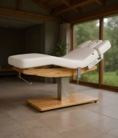 Leżanka kosmetyczna WEELKO® CONDRA SMART podświetlana z podgrzewanym materacem COMFY z pilotem i panelem LCD