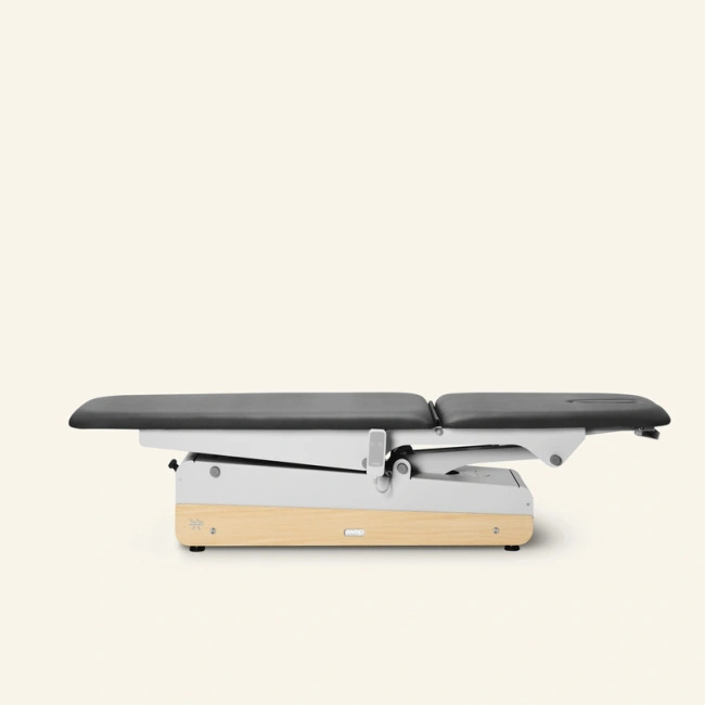 Leżanka kosmetyczna NAGGURA® SWOP 2L STARTER MASSAGE | Łóżko do fizykoterapii z pilotem i bezszwową tapicerką z technologią Permablok 3© odporną na bakterie, plamy i UV 