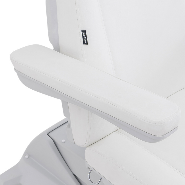 Fotel do pedicure WEELKO® MEDIAL SMART z pełno ruchomym zagłówkiem | bez lub z podgrzewanym materacem