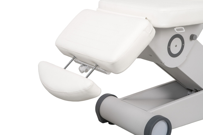 Fotel kosmetyczny WEELKO® B-LIGHT 502 elektryczny z pilotem i podświetleniem LED