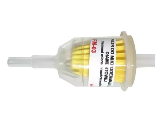 1x Filtr do mikrodermabrazji + 2x Przejściówka do wężyka Pcv do głowic 
