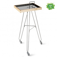 Pomocnik fryzjerski ARTECNO® TRIPED RM z drewna | Pomocnik kosmetyczny | ECO LINE