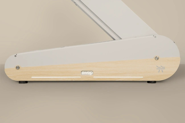 Fotel podologiczny NAGGURA® SWOP P3 PRO podświetlany z pilotem i tapicerką z technologią Permablok 3© odporną na plamy, zarazki i UV 