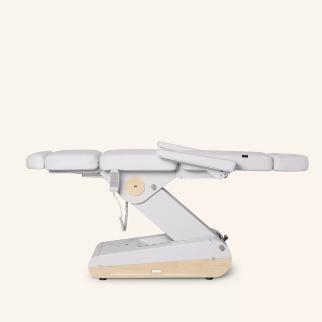 Fotel kosmetyczny NAGGURA® SWOP B4 PRO podświetlany z tapicerką  Naggura® Skin z technologią Permablok 3© odporną na bakterie, plamy i UV | bez lub z podgrzewaniem | Fotel medyczny