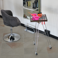 Pomocnik fryzjerski ARTECNO® TRIPED R z drewna | Pomocnik kosmetyczny | ECO LINE