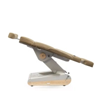 Fotel kosmetyczny NAGGURA® SWOP B4 UP GR z podgrzewanym materacem i tapicerką SOFT PU NAGGURA® SKIN odporną na wirusy, plamy i UV | 3 kolory 