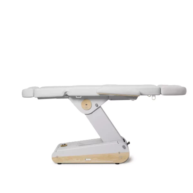 Fotel kosmetyczny NAGGURA® SWOP B4 UP GR z podgrzewanym materacem i tapicerką SOFT PU NAGGURA® SKIN odporną na wirusy, plamy i UV | 3 kolory 