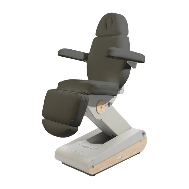 Fotel kosmetyczny NAGGURA® SWOP B4 UP z podgrzewanym materacem z pianką MEMORY i super miękką tapicerką SOFT PU NAGGURA® SKIN | 3 kolory 