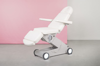 Fotel kosmetyczny WEELKO® B-LIGHT 502 elektryczny z pilotem i podświetleniem LED