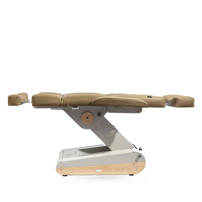 Fotel kosmetyczny NAGGURA® SWOP B4 UP GR z podgrzewanym materacem i tapicerką SOFT PU NAGGURA® SKIN odporną na wirusy, plamy i UV | 3 kolory 