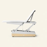 Leżanka kosmetyczna NAGGURA® SWOP 2L STARTER MASSAGE | Łóżko do fizykoterapii z pilotem i bezszwową tapicerką z technologią Permablok 3© odporną na bakterie, plamy i UV 