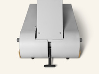 Fotel podologiczny NAGGURA® SWOP P3 UP podświetlany z podgrzewanym materacem i tapicerką Naggura® Skin | podnóżki regulowane góra-dół, przód-tył, na boki o 90° | 3 kolory | Fotel do pedicure wysokiego unoszenia