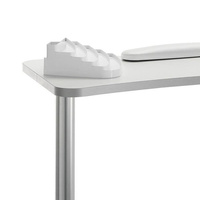  Stolik do manicure DECOR 264 z lampką, pufką i stojakiem na lakiery - z pochłaniaczem pyłu