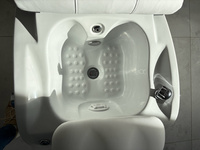Fotel podologiczny WEELKO® CALN SPA elektryczny z brodzikiem i masażem powietrznym & Shiatsu 