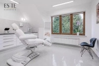 Fotel kosmetyczny WEELKO® TELLA elektryczny obrotowy 90° z pełnoruchomym zagłówkiem | fotel wysokiego unoszenia | bez lub z podgrzewaniem