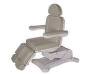 Fotel podologiczny MEDIZIO EDERA E3 beżowy obrotowy z pilotem