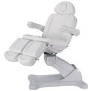 Fotel podologiczny MEDIZIO EDERA E3 obrotowy 120° z pilotem ręcznym i nożnym | PODGRZEWANY MATERAC