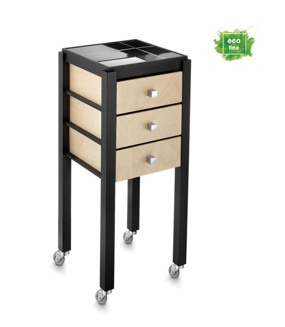 Stolik fryzjerski ARTECNO® ECO ELEGANT z drewna | ECO LINE