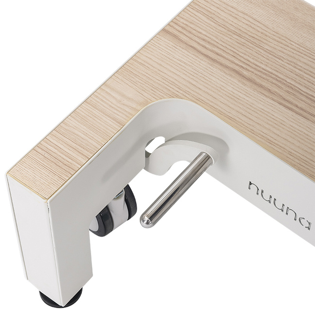 Łóżko kosmetyczne WEELKO® NUUNA® SENSE z uchylnym oparciem w górę i w dół | Leżanka NUUNA® FIZJO