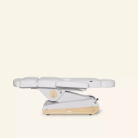 Fotel kosmetyczny NAGGURA® SWOP B4 UP z podgrzewanym materacem z pianką MEMORY i super miękką tapicerką SOFT PU NAGGURA® SKIN | 3 kolory 