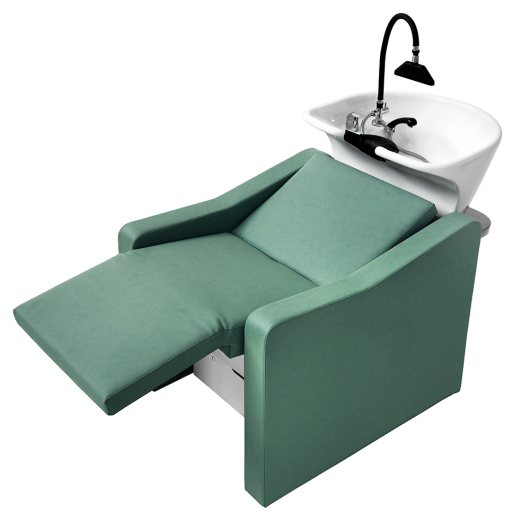 Myjnia fryzjerska ARTECNO® OLIMPO AIR MASSAGE - HEAD SPA z masażem powietrznym, wodospadem dla włosów i elektrycznie wysuwanym podnóżkiem