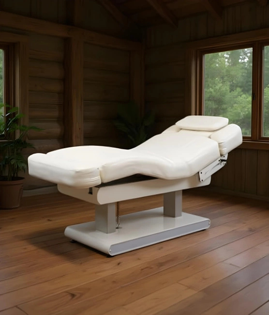 Leżanka kosmetyczna SPA WEELKO® ATLANT z podgrzewanym ULTRA WYGODNYM materacem i wysuwanym podnóżkiem