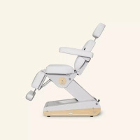 Fotel kosmetyczny NAGGURA® SWOP B4 UP z podgrzewanym materacem z pianką MEMORY i super miękką tapicerką SOFT PU NAGGURA® SKIN | 3 kolory 