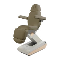Fotel kosmetyczny NAGGURA® SWOP B4 UP V2 z podgrzewanym materacem z pianką MEMORY i super miękką tapicerką SOFT PU NAGGURA® SKIN | 3 kolory 