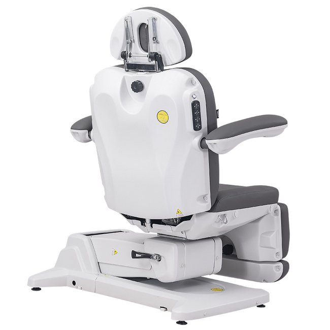 Fotel kosmetyczny WEELKO® SIMUS obrotowy 110° z pełno ruchomym zagłówkiem