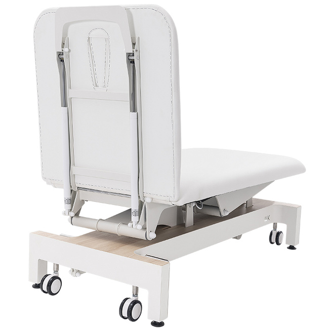 Łóżko kosmetyczne WEELKO® NUUNA® SENSE z uchylnym oparciem w górę i w dół | Leżanka NUUNA® FIZJO