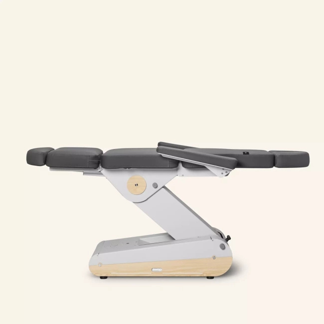 Fotel kosmetyczny NAGGURA® SWOP B4 PRO podświetlany z tapicerką  Naggura® Skin z technologią Permablok 3© odporną na bakterie, plamy i UV | bez lub z podgrzewaniem | Fotel medyczny