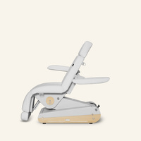 Fotel kosmetyczny NAGGURA® SWOP B4 UP GR z podgrzewanym materacem i tapicerką SOFT PU NAGGURA® SKIN odporną na wirusy, plamy i UV | 3 kolory 