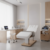 Łóżko kosmetyczne SPA WEELKO® TROCH SMART z podgrzewanym materacem COMFY z pilotem i panelem LCD