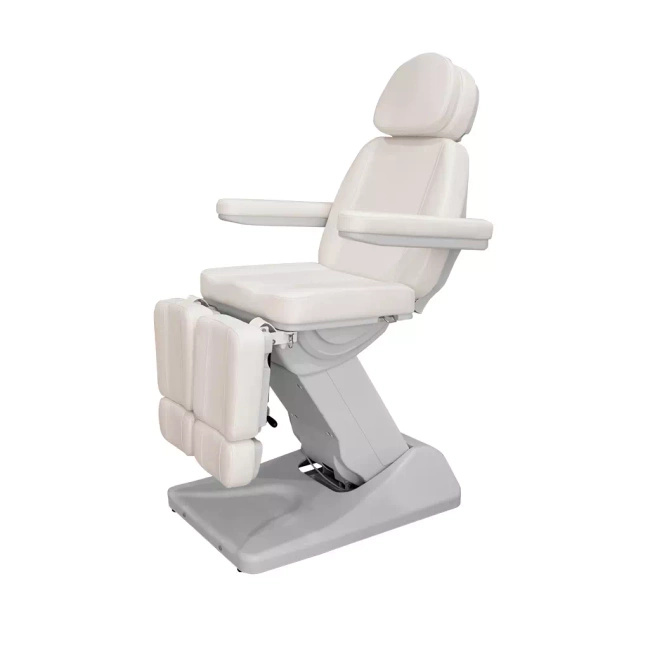 Fotel do pedicure SOFT CREAMY z podnóżkiem i misą