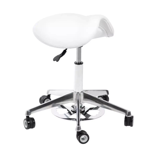 Taboret SONIA® VENA ADAPT z regulacją ręczną i nożną - siodło